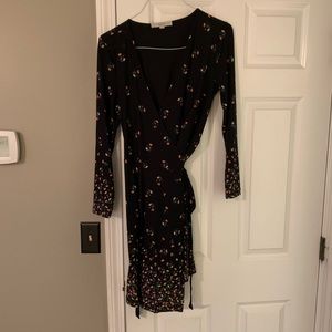 LOFT wrap front dress